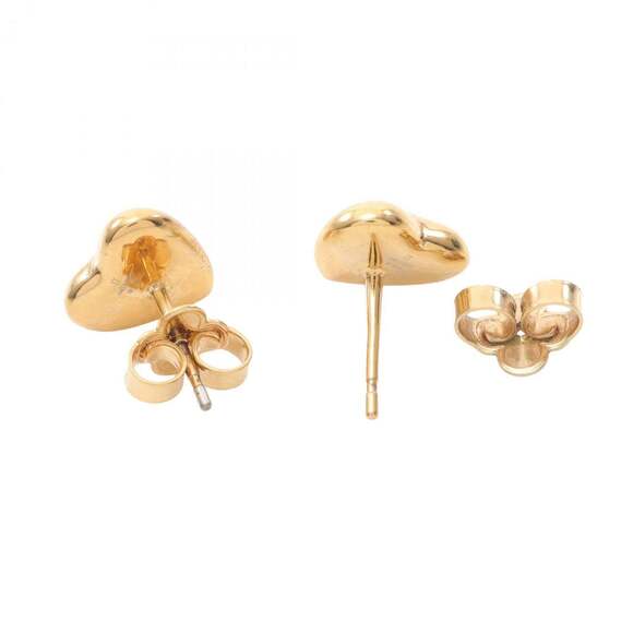 LOUIS VUITTON Gold Heart Earrings - Picture 2 of 5